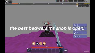 BEST BEDWARS MARKET IS OUT NOW [upl. by Onaireves549]