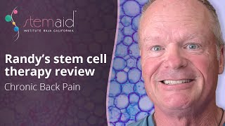 Chronic Back Pain Stem Cell Therapy Review [upl. by Alyahs293]