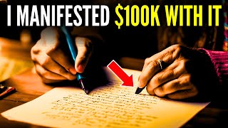 This quotSecretquot Trick Rewrites Your Money Story  Law of Attraction [upl. by Hgielsa]