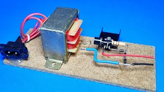 NEW 12V Battery Charger Circuit No Setting Required using SCR BT151 [upl. by Moriah]