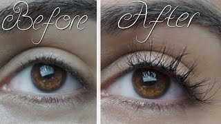 DIY Eyelash Extensions [upl. by Zehcnas]