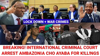 Breaking ICC Arrest Ambazonia Leader Cho Ayaba In Norway For Alleged Wàr Crimes [upl. by Kcirtapnhoj668]