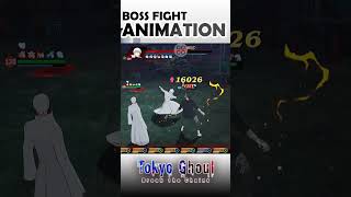 ARIMA KISHOUS BOSS FIGHT EXCLUSIVE ANIMATION TOKYO GHOUL BREAK THE CHAINS [upl. by Krebs]