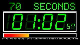 3 Minutes Countdown Digital Version  Remix BBC Countdown  50FPS [upl. by Anelad64]