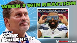 NFL Analyst Mark Schlereth grades Seahawks Week 7 win over Falcons [upl. by Niro530]