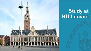 Study at KU Leuven presentation  Info about Europes most innovative university [upl. by Eustazio]