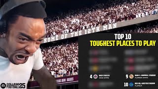 Grown Man REACHES IN BACKPACK at Toughest Places to Play in College Football 25 [upl. by Thomajan762]