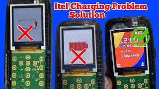 Itel Keypad Mobile Charging Error Charging problem  Itel It2171N Charging Error Solution [upl. by Esereht]