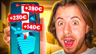 Les Meilleurs JEUX MOBILE pour GAGNER DE L’ARGENT 280€Jour [upl. by Martinelli153]