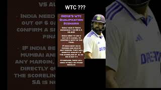 Kya India 🇮🇳 WTC Ke Liye Select Hoga😳😳 Janiye Kaise😳shorts ytshorts bgt bgt2024 indvsaus [upl. by Annaerdna108]