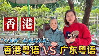 香港粤语和广东粤语有什么区别？干掉他、马虎、去玩俗语怎么说 [upl. by Correna]