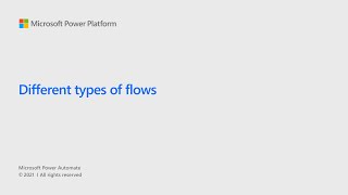 Different Types Of Flows [upl. by Eelyrag]