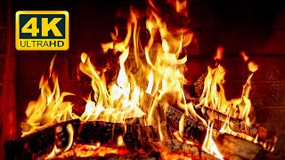 🔥 Cozy Fireplace 4K 12 HOURS Fireplace with Crackling Fire Sounds Soothing Fireplace 4K [upl. by Eeryk]