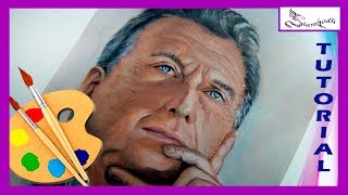 Aprende a Como PINTAR en Óleo RETRATO 🎨 Paiting in oil [upl. by Corron]