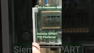 4th and 5th Parameter settings of Siemens SIPART PS2 Positioner  Auto amp Manual Calibration [upl. by Merv]