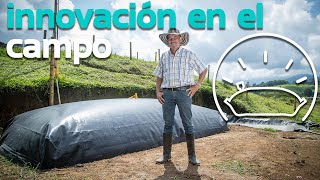 Tecnología que favorece al campo  Biodigestores Sistemabio [upl. by Tnarb]