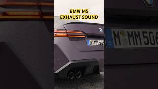 Listen to the BMW M5 EXHAUST SOUND [upl. by Sholom265]