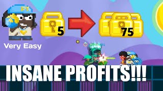 HOW TO PROFIT WITH PET BATTLE  Growtopia [upl. by Eirrab382]