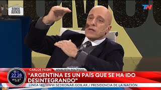 quotArgentina es un país que se ha ido desintegrandoquot Carlos Pagni Analista Político [upl. by Ecnal]