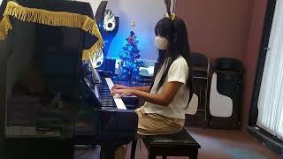 7a Alena Piano Adventure Level 3B Played Pachebell Canon [upl. by Maxey]