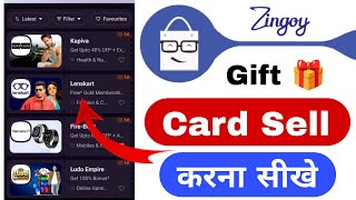 zingoy gift card sell kaise kare  zingoy gift card sell  how to sell gift cards on zingoy [upl. by Adnomal]