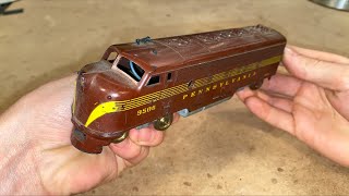 Trying to make a 1950s HO Scale F7 Locomotive Run Again [upl. by Delogu]