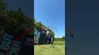 Joaquin Niemann golf swing on Shot Tracer an application for iOS Android PC and Mac [upl. by Lowe]