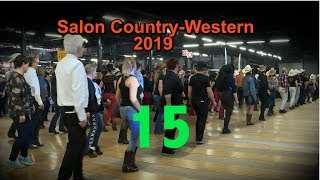 Salon CountryWestern 2019 12e édition Le Mans côté bal dimanche 03 février 2019 [upl. by Helmer]