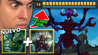 😱¡EL NUEVO LOL ESTA AQUÍ Este NUEVO ITEM DA A CHOGATH 10000 VIDA 500 de AD y 80000 DAÑO [upl. by Malita414]