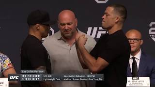 Diaz v Poirier and Woodley v Till Full UFC 25th anniversary press conference [upl. by Rimidalv]