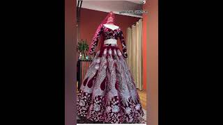 New latest bridal lehenga collection 202425short video [upl. by Melamed]