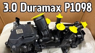 Most Common 30 Duramax Issue  Coolant Control Valve FAILURE [upl. by Braden]