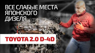 Мотор на двоечку Откуда столько проблем в дизеле Toyota 20 D4D 1ADFTV [upl. by Aihsenod454]