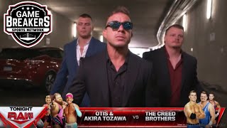 Full Match Creed Brothers vs Otis amp Akira Tozawa  RAW  July 29th 2024 raw highlights wwe [upl. by Kimmie]