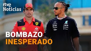 FÓRMULA 1 LEWIS HAMILTON FICHA por FERRARI a partir de 2025 y APARTA a CARLOS SAINZ  RTVE [upl. by Popelka]