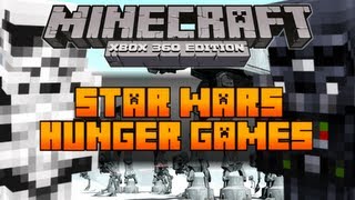 Minecraft Xbox 360 The Hunger Games Map STAR WARS Download In Description [upl. by Inalel]