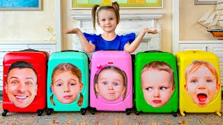 Five Kids Moving Song  more Childrens Songs and Videos [upl. by Nalac]