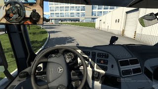 Mercedes  EURO TRUCK SIMULATOR 2  Logitech G29 [upl. by Nims299]