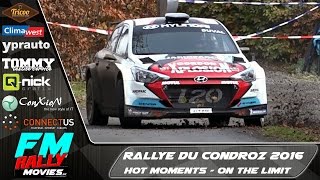 Rally du Condroz 2016  ON THE LIMIT  Day 1 HD [upl. by Nilyad]