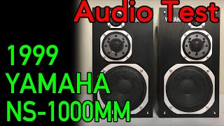 1999 YAMAHA NS1000MM、無改造・ノーマル状態の空気録音Sound Test [upl. by Adrianna]