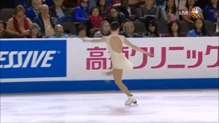 Mariah BELL  Skate America 2016  LP NBC [upl. by Killen]