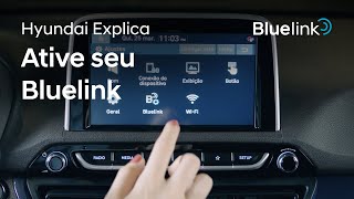 Como fazer a ativação do seu Bluelink  Hyundai Bluelink [upl. by Dnalerb]