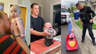 Funny Dads Who Have Nailed Parenting 2021  Baby and Daddy Funny Moments [upl. by Deryl]