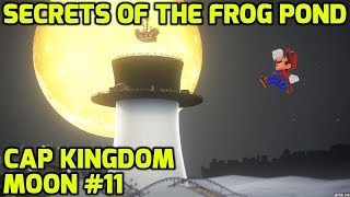 Super Mario Odyssey  Cap Kingdom Moon 11  Secrets of the Frog Pond [upl. by Ydnys710]