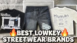 20 Lowkey STREETWEAR BRANDS You MUST Buy from 2024  BEST STREETWEAR BRANDS [upl. by Briana630]