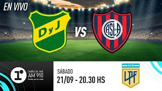 DEFENSA Y JUSTICIA VS SAN LORENZO  LIGA PROFESIONAL  EN VIVO RADIO LA RED [upl. by Iaht14]