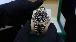 Rolex GMT Master II 40mm en or et en acier 2024 [upl. by Desirae235]