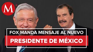 Mensaje de Vicente Fox para Andrés Manuel López Obrador Fox Populi [upl. by Ijies]