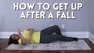 169 Learn 4 Methods to Get Up After a Fall for Seniors [upl. by Depoliti]