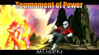 THE TOURNAMENT OF POWER  Super Dragon Ball X MUGEN [upl. by Erna525]